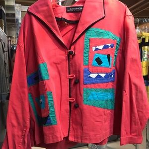Canvasbacks Pink/Red Blazer